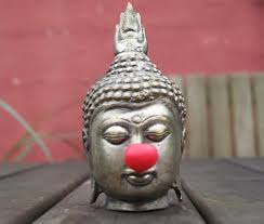 #1 Red Nose on Buddha