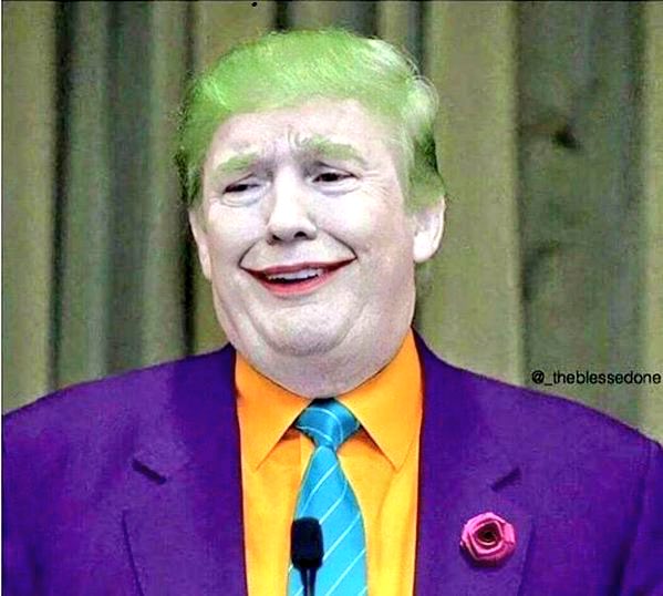 Trump as Joker